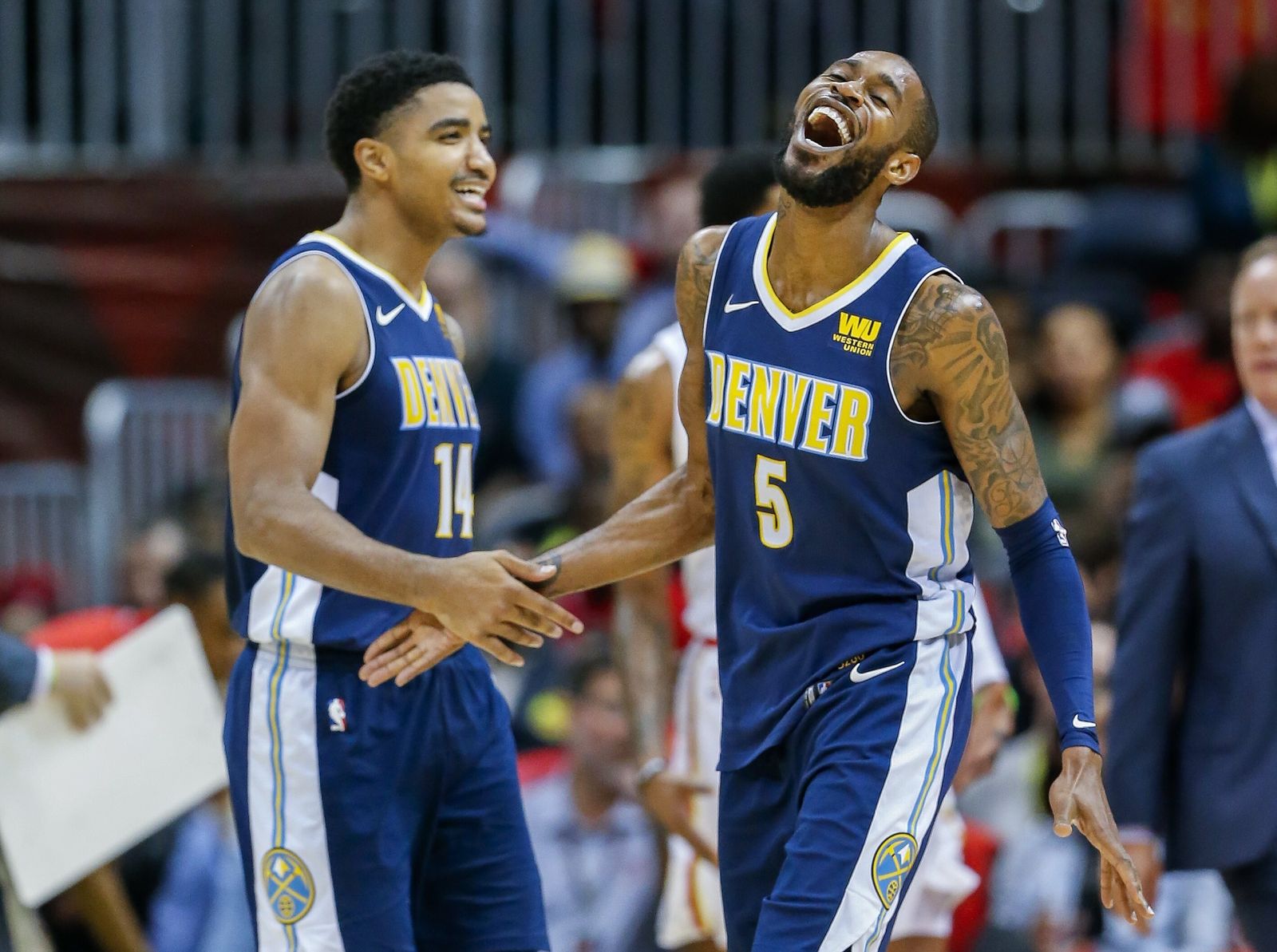 Will Barton, último fichaje del Covirán Granada, sonríe en su etapa en Denver.