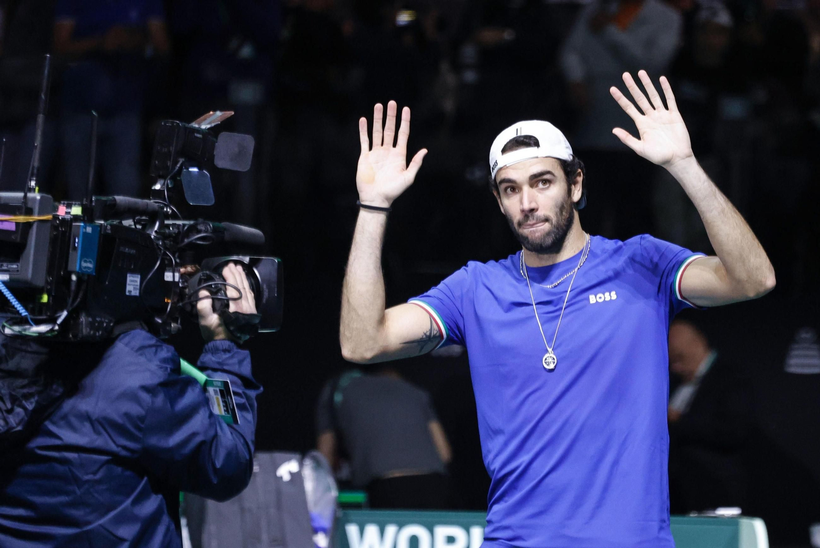 Las fotos de la final de la Copa Davis Italia-España