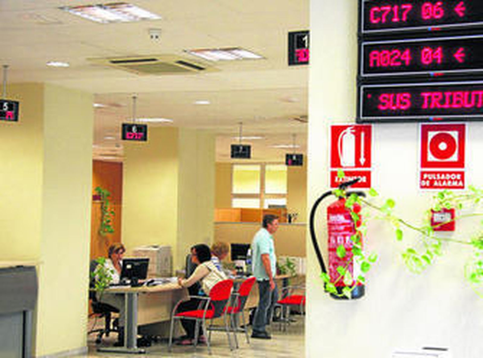 Las oficinas del Opaef, en una imagen de archivo.