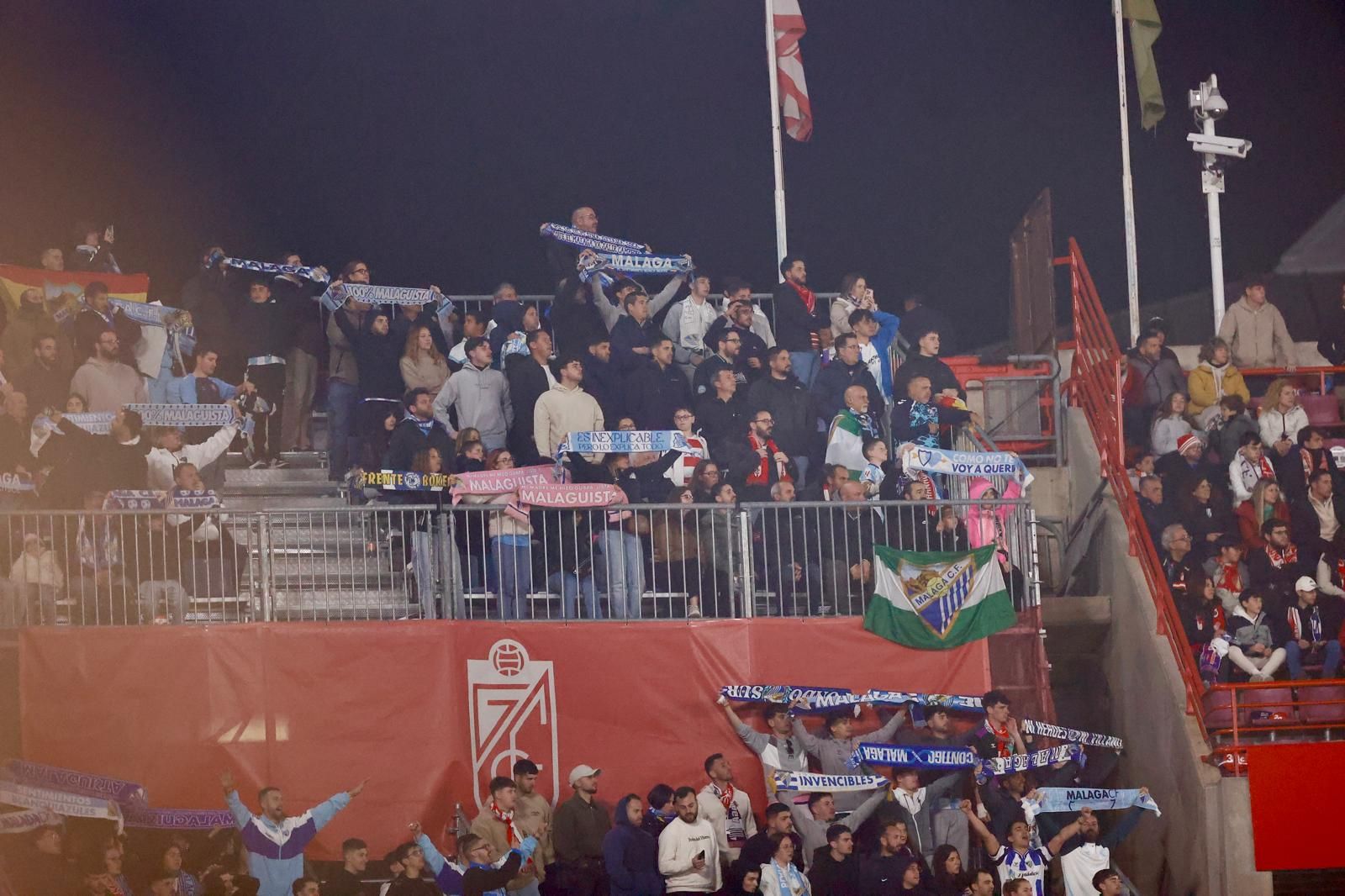 El Granada-Málaga CF, en fotos