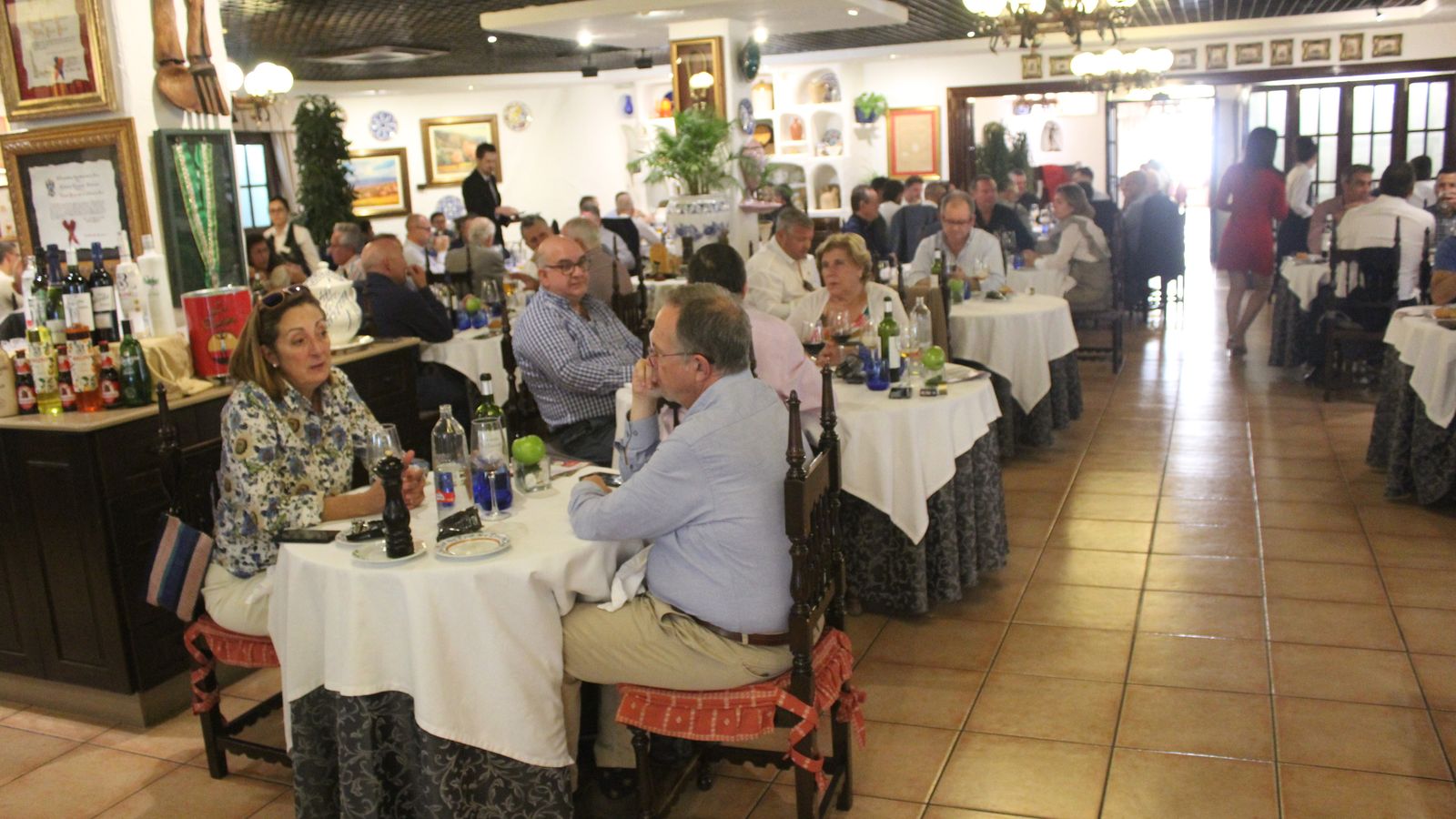 Salón de Terraza Carmona este jueves.