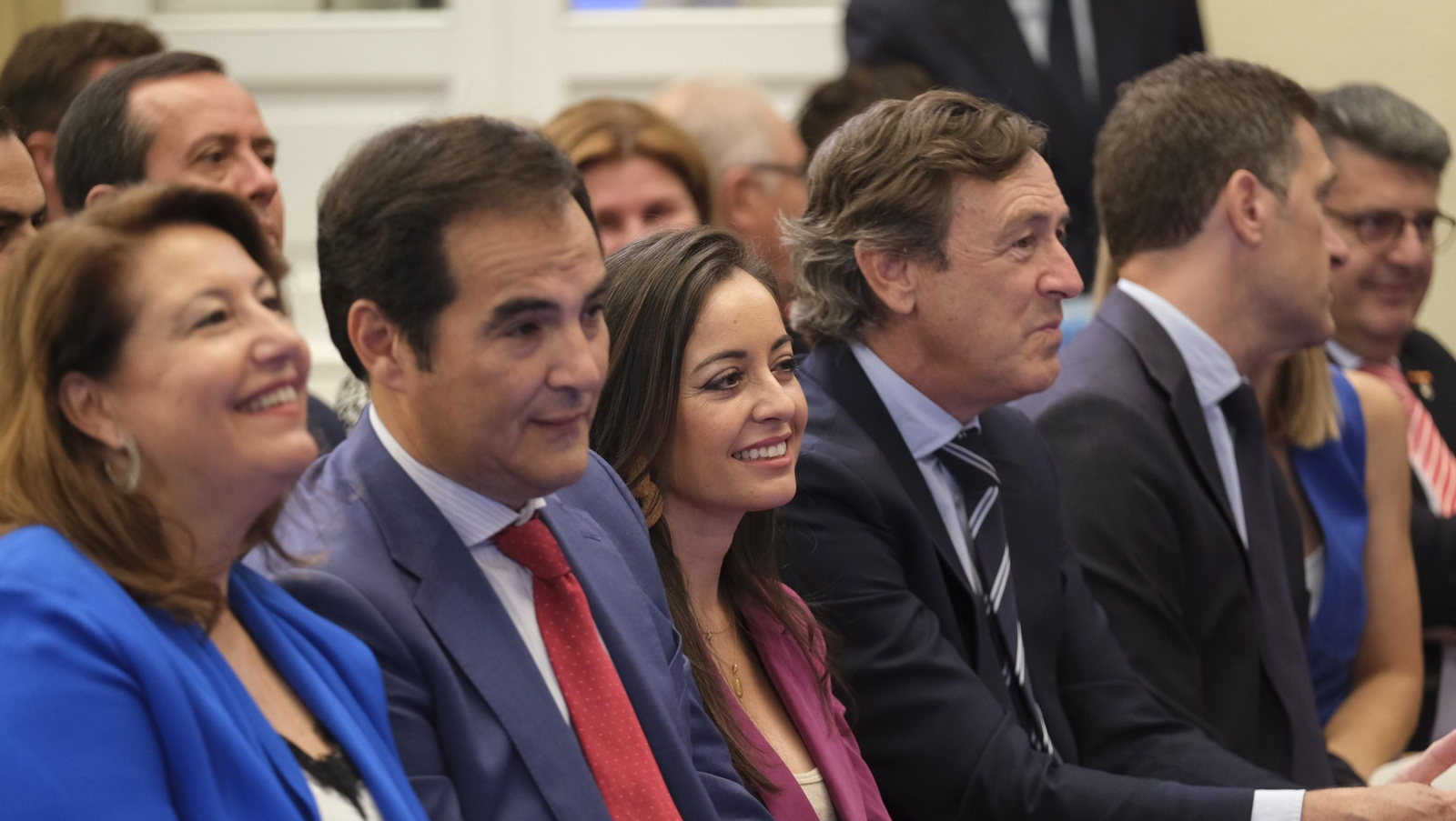 Imágenes del acto de constitución de la Diputación de Almería