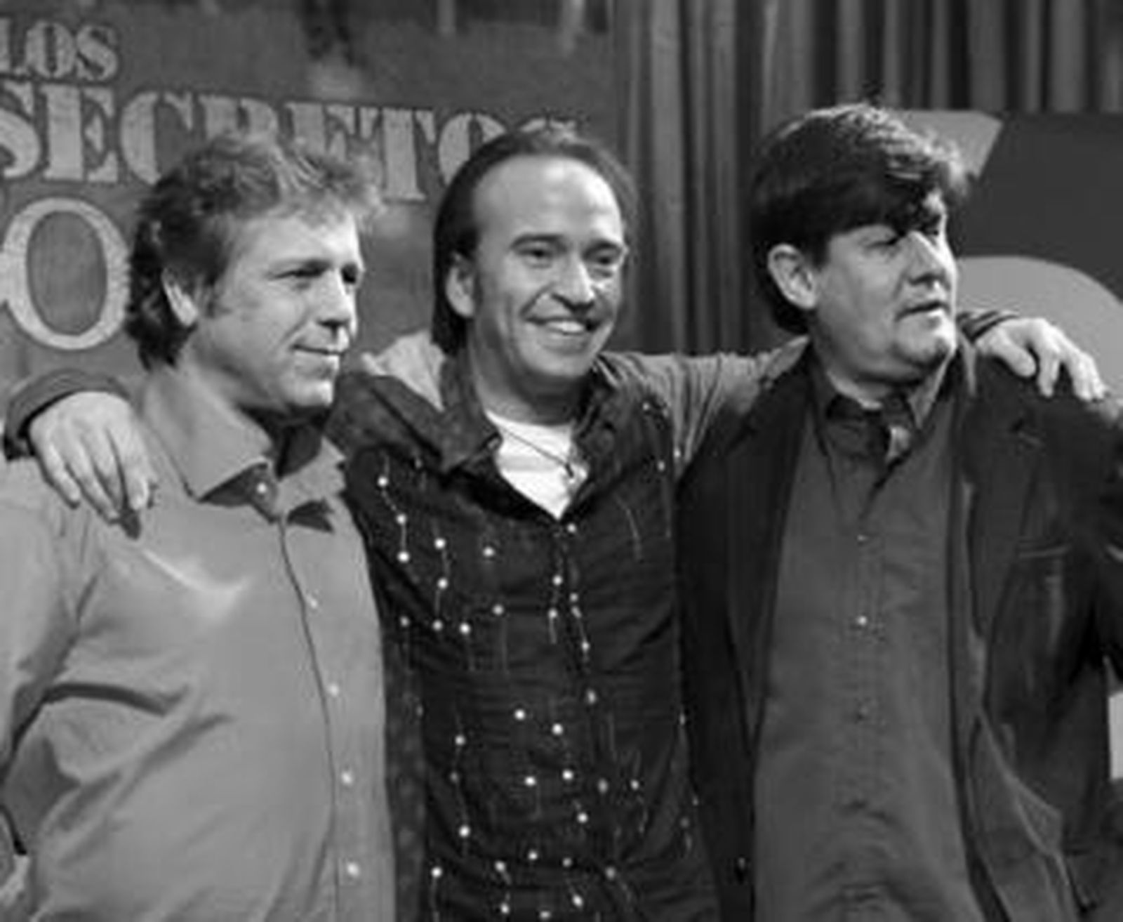 Ramón Arroyo, Álvaro Urquijo y Jesús Redondo, los actuales componentes de Los Secretos.