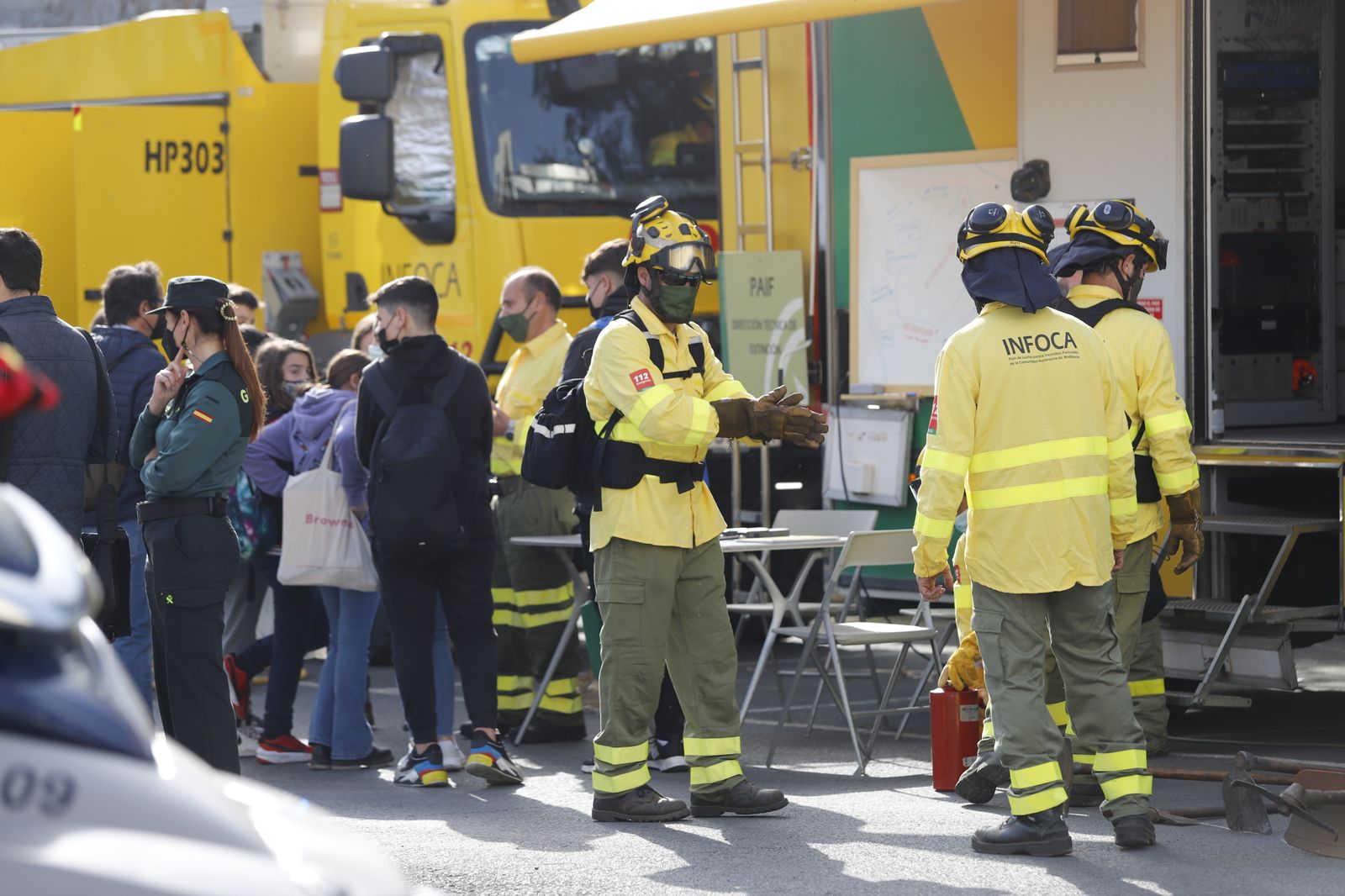 Imágenes de las actividades del Día Europeo del 112