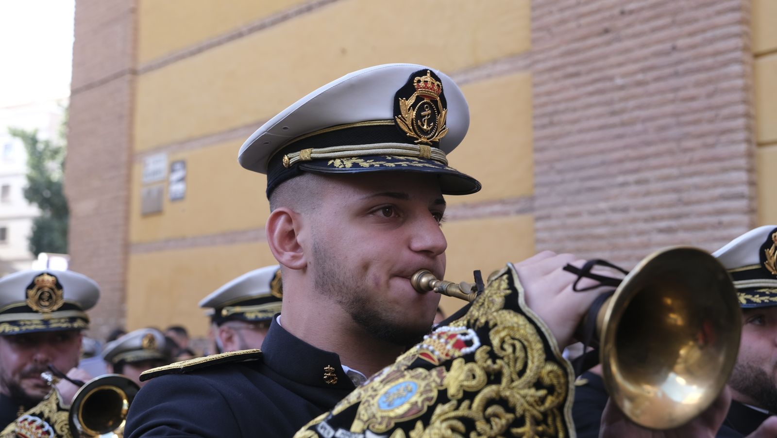 La procesión de la Santa Cena en Almería, en imágenes