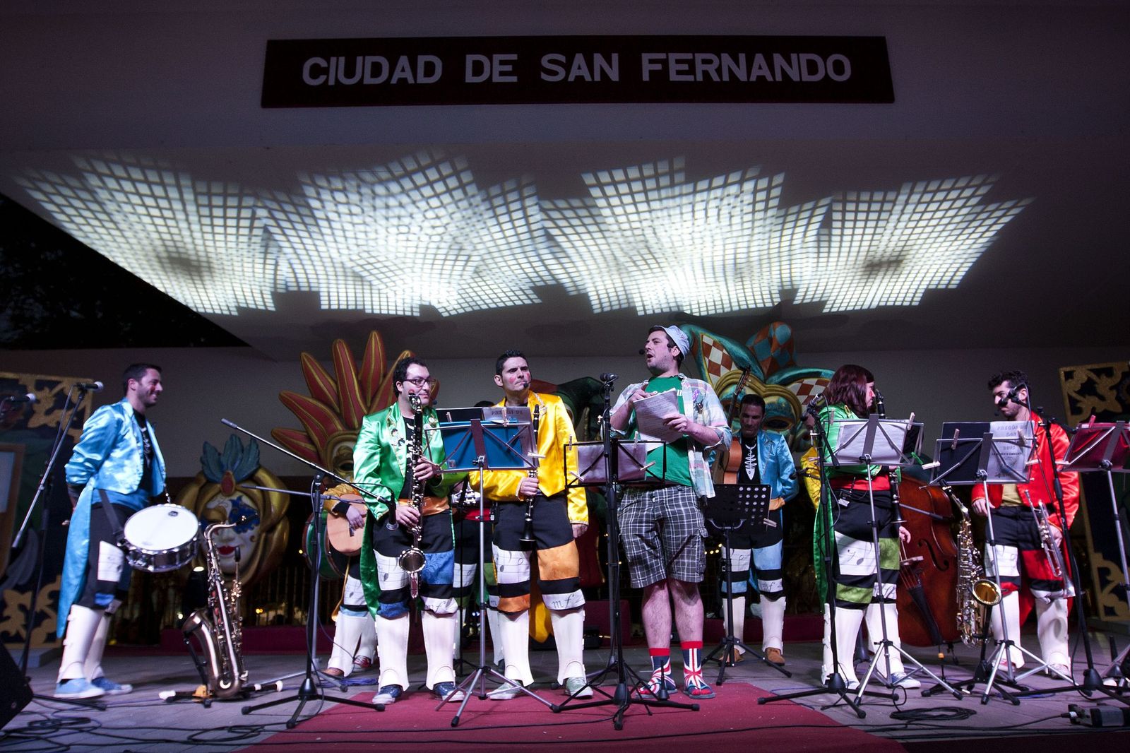La Orquesta Caballati, pregonera del Carnaval de San Fernando en 2016