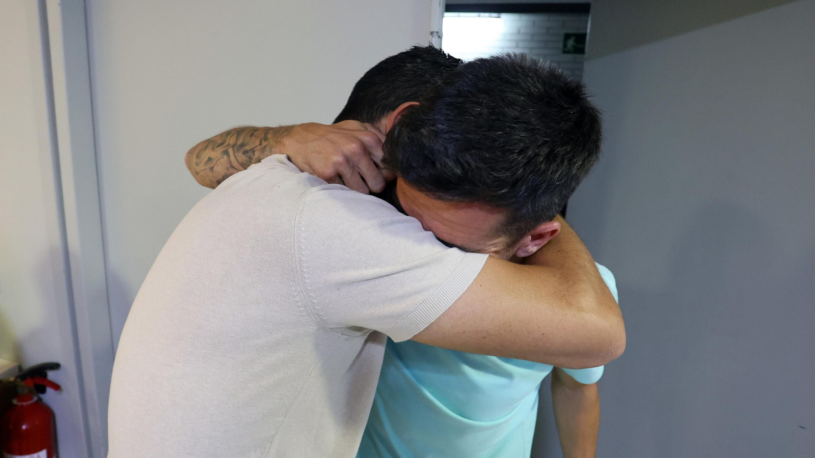Despedida de Camacho en la sala de prensa de Chapín