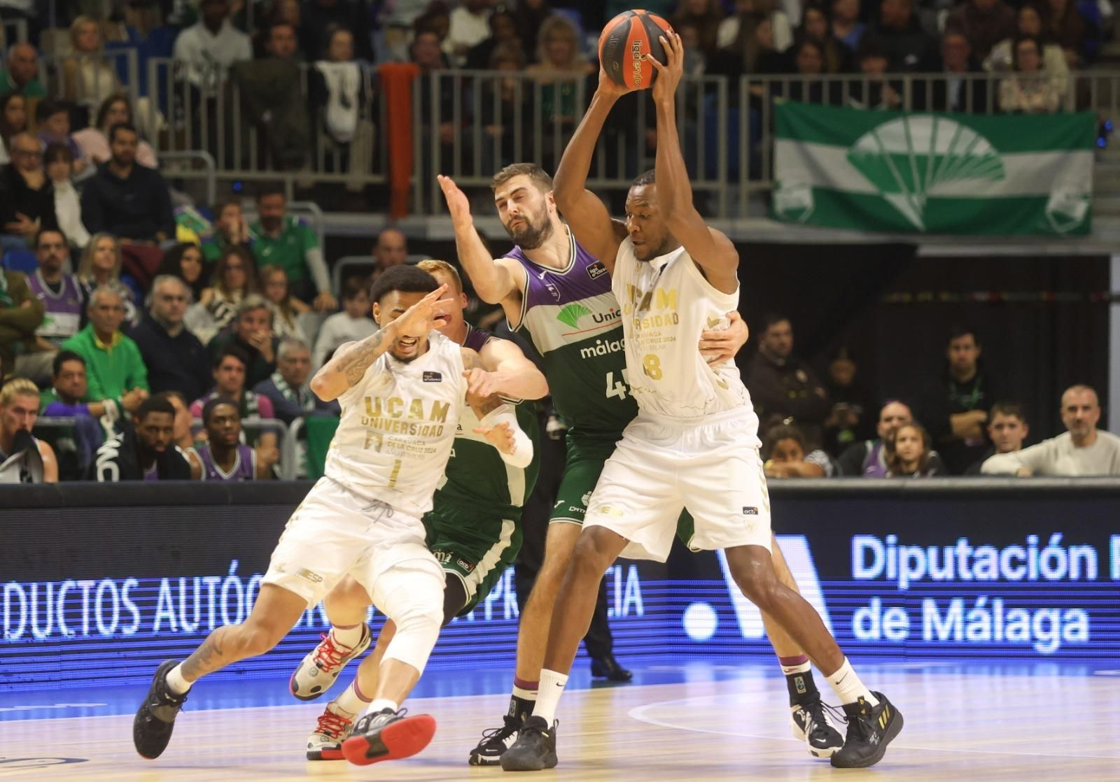El Unicaja - UCAM Murcia, en fotos