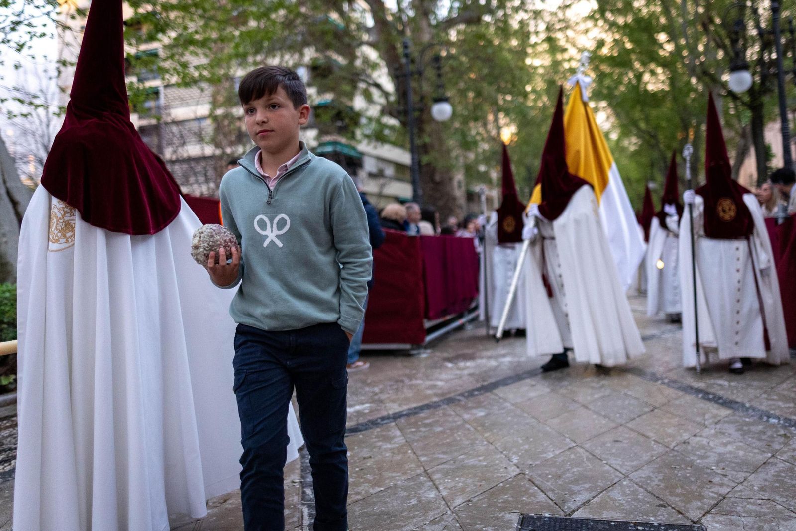 Granada estrenó la nueva carrera oficial frente a la Basílica de las Angustias