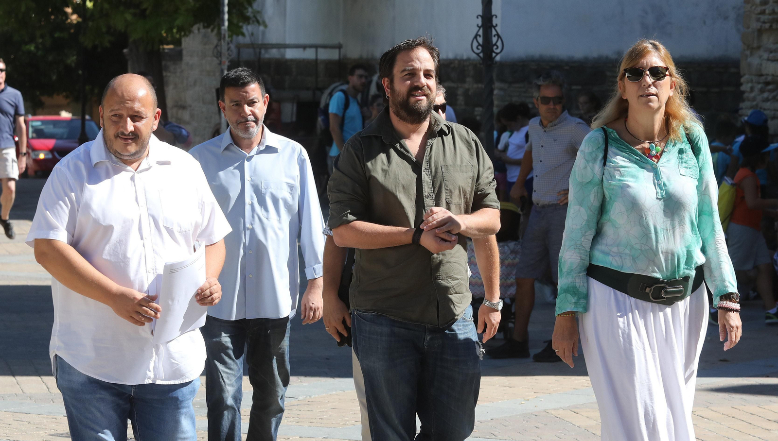 El coordinador local de Podemos, Ángel Cardiel.