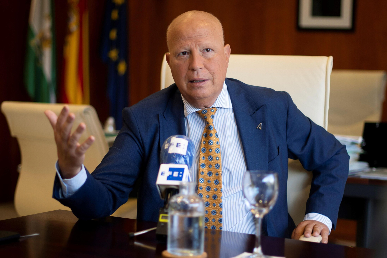 Javier Imbroda, consejero de Educación de la Junta de Andalucía