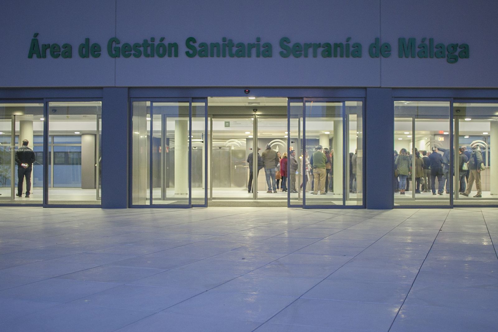 El hospital de Ronda es la seda del Área de Gestión Sanitaria