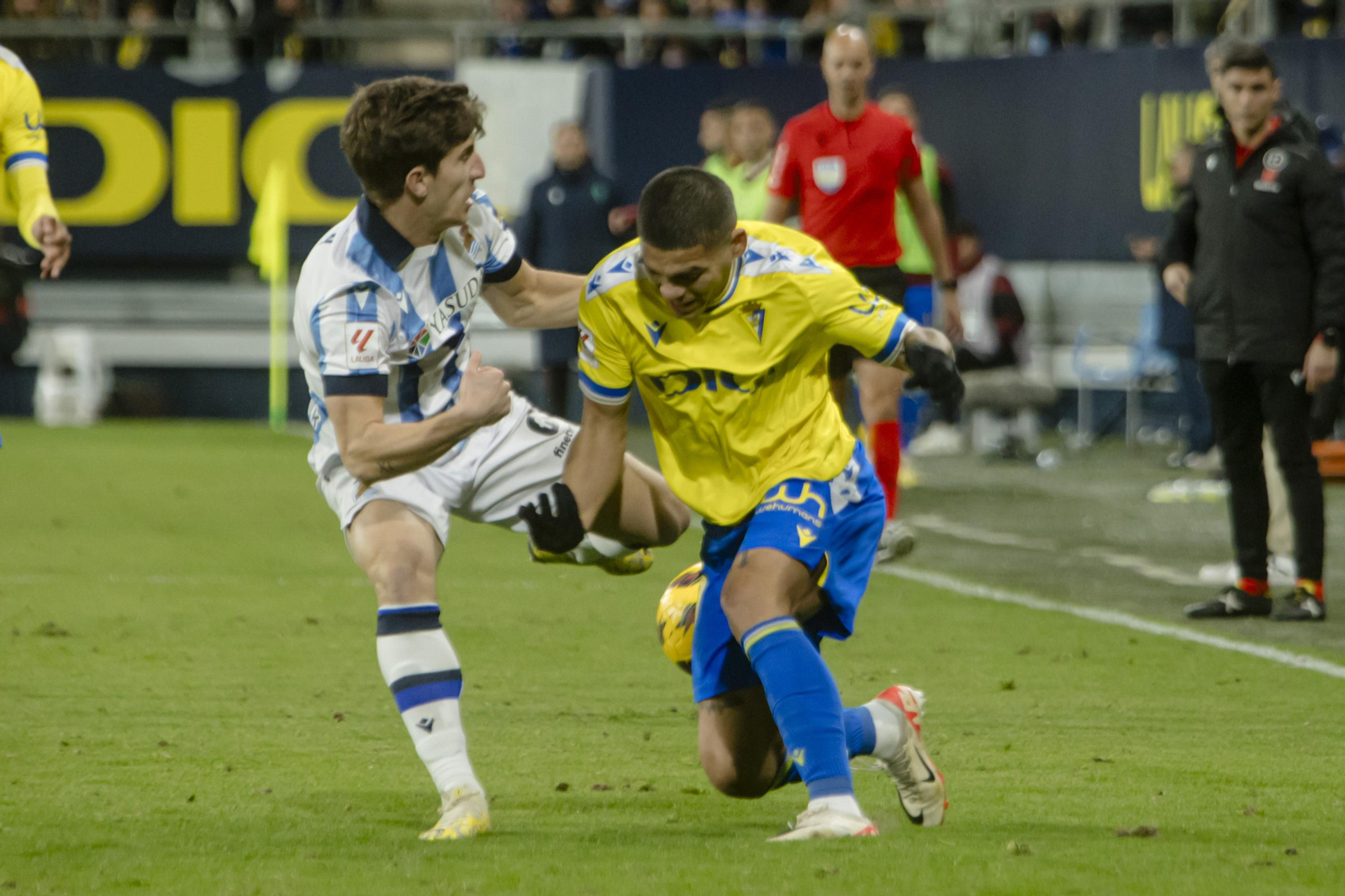 Cádiz CF - Real Sociedad, las imágenes del partido .