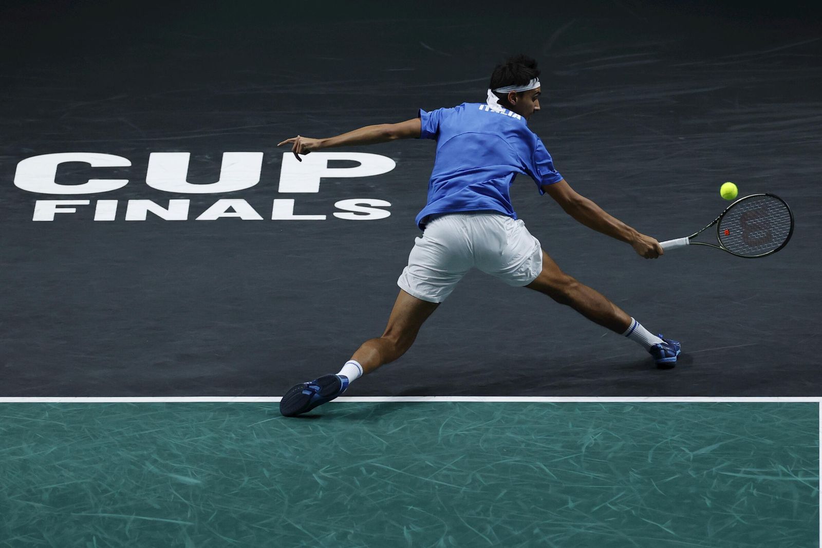 Denis Shapovalov - Lorenzo Sonego, en la Copa Davis de Málaga