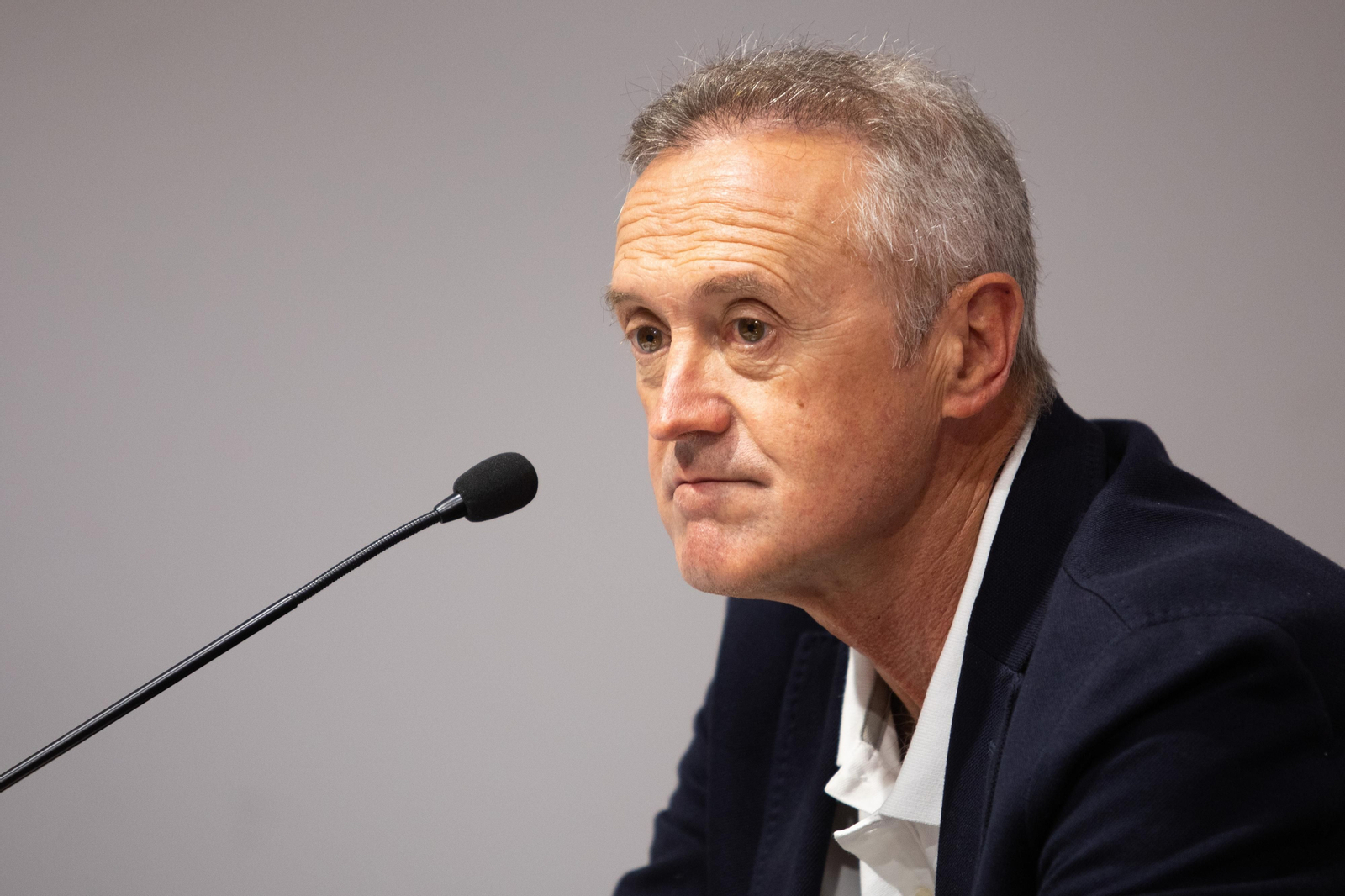 Pep Boada durante la presentación de Rochina.