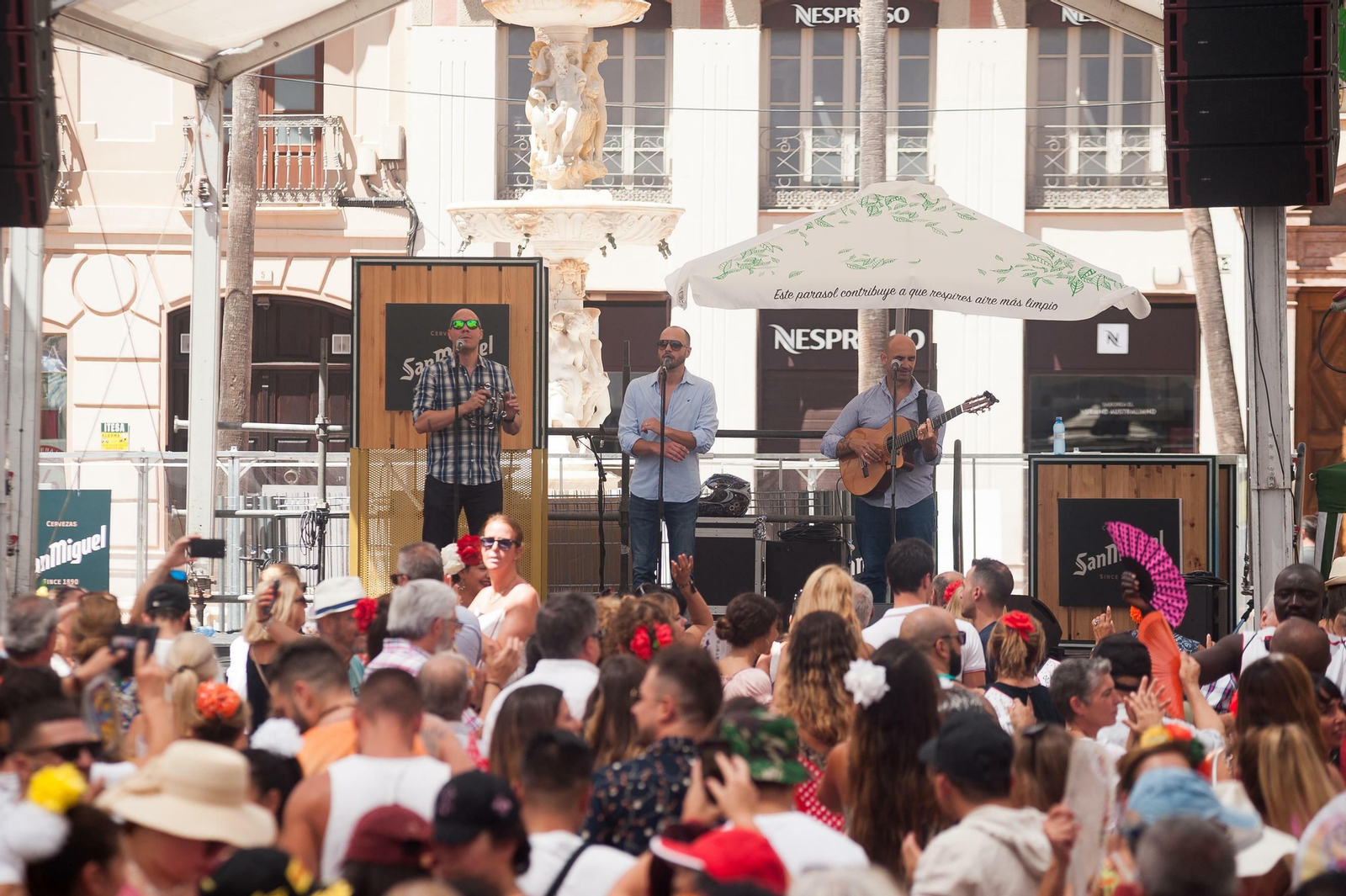 Fotos de este lunes en la Feria de Málaga