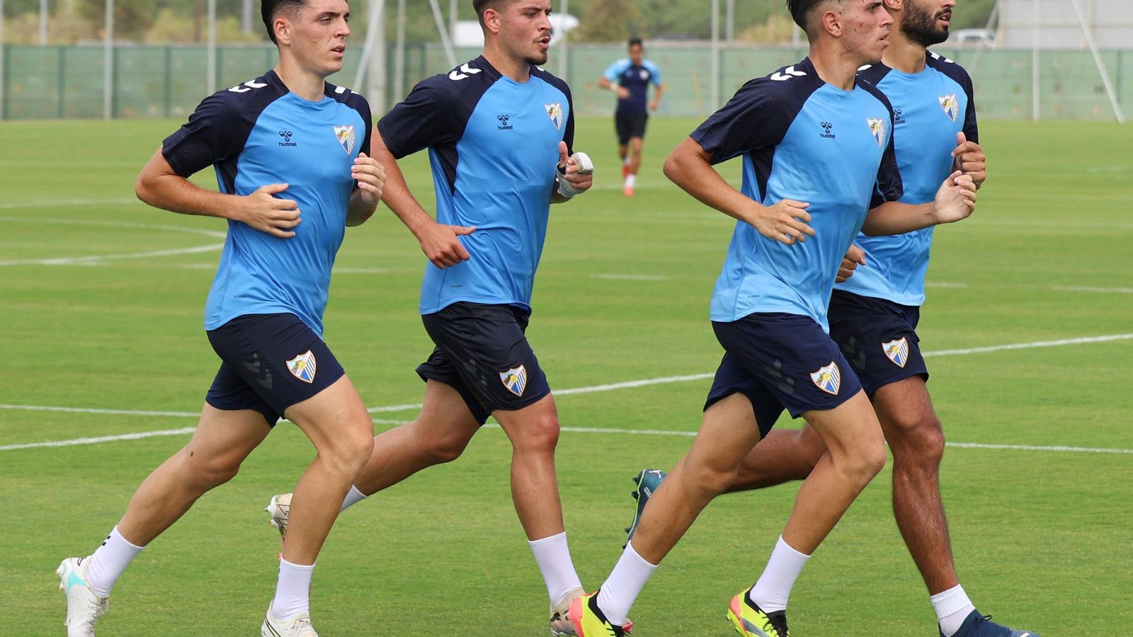 El Málaga CF prueba la Ciudad Deportiva de Arraijanal