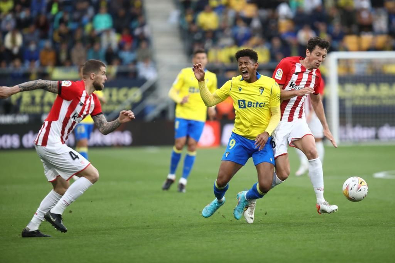 Imágenes del Cádiz CF - Athletic de Bilbao