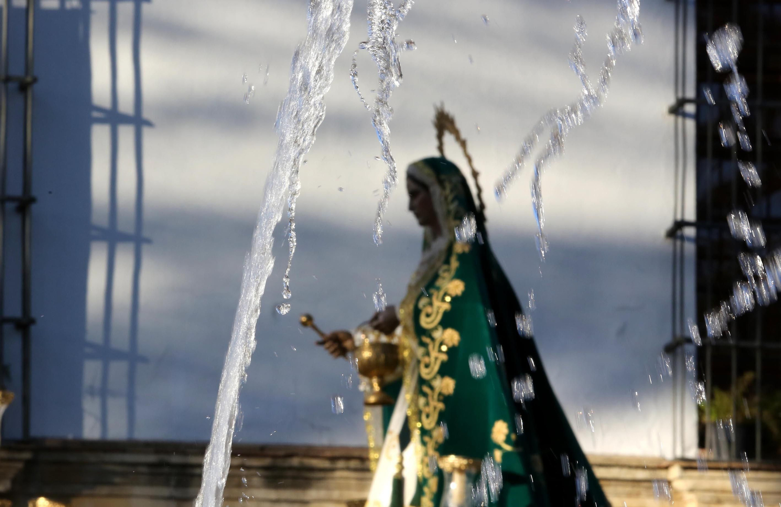 La procesión de Santa Marta en imágenes