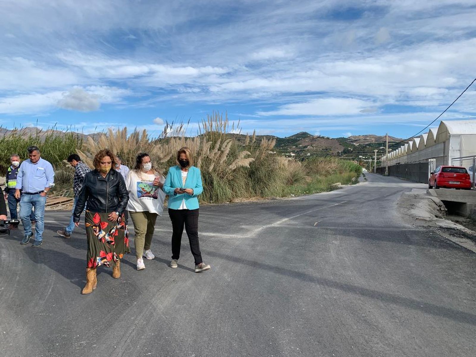 Motril acondiciona dos de sus caminos agrícolas con cargo al PFEA