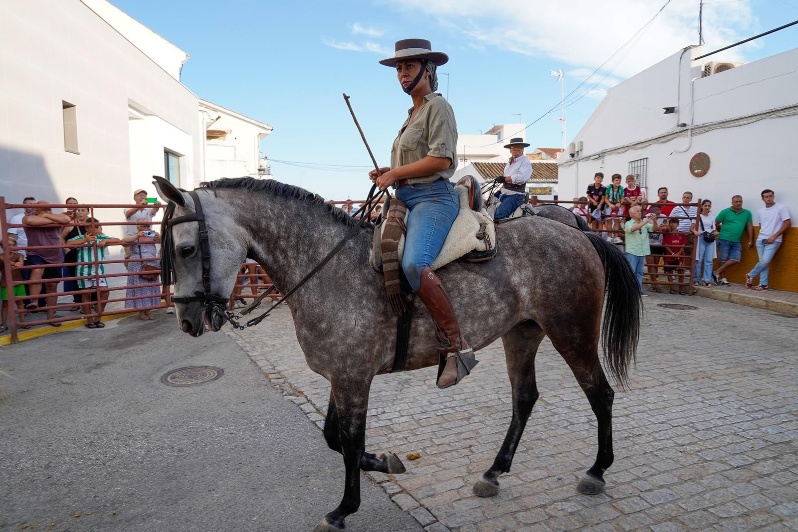Las imágenes más destacas de la recogida de las yeguas en Hinojos