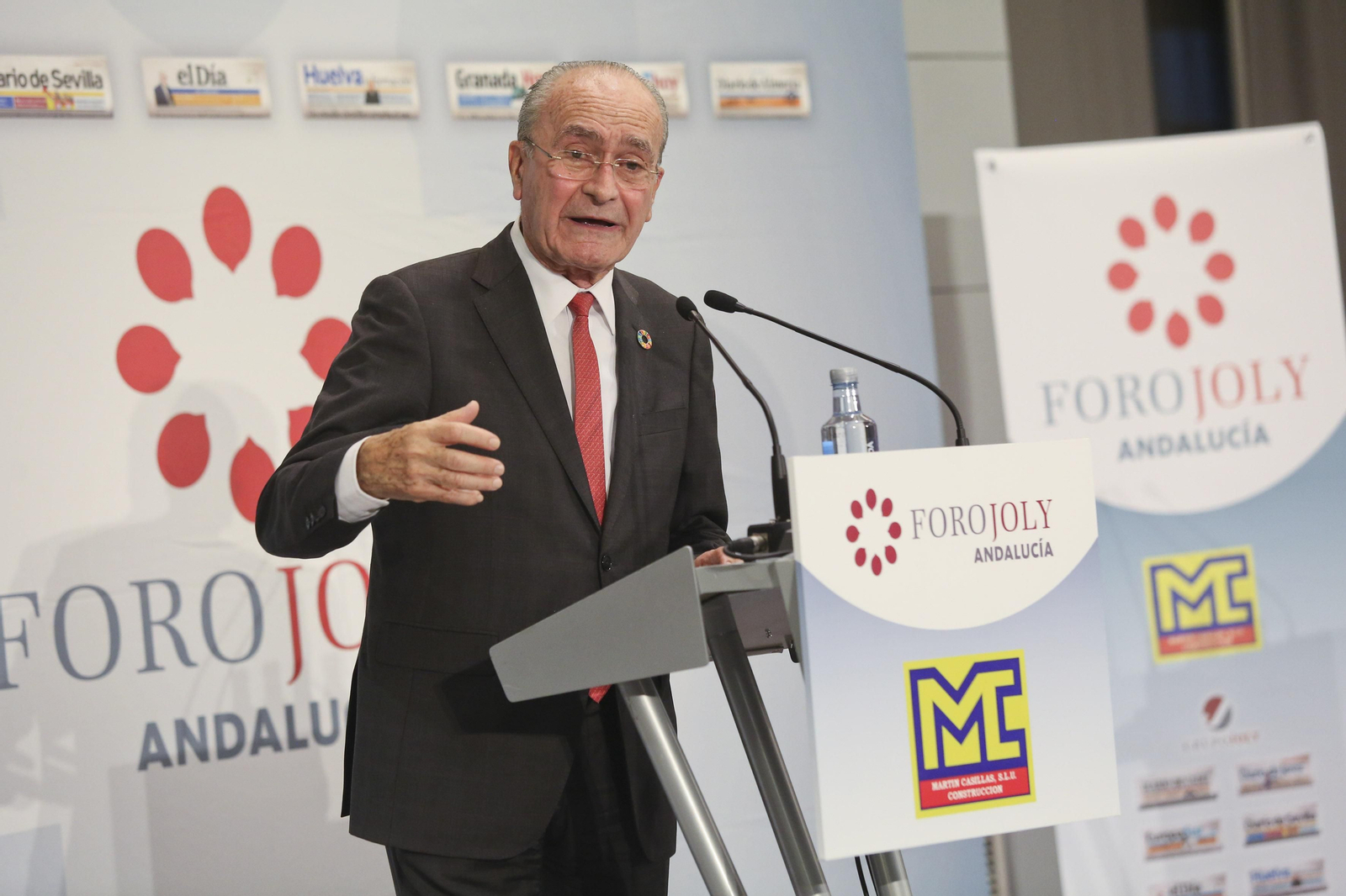 Fotos del Desayuno informativo Grupo Joly con el alcalde de Málaga