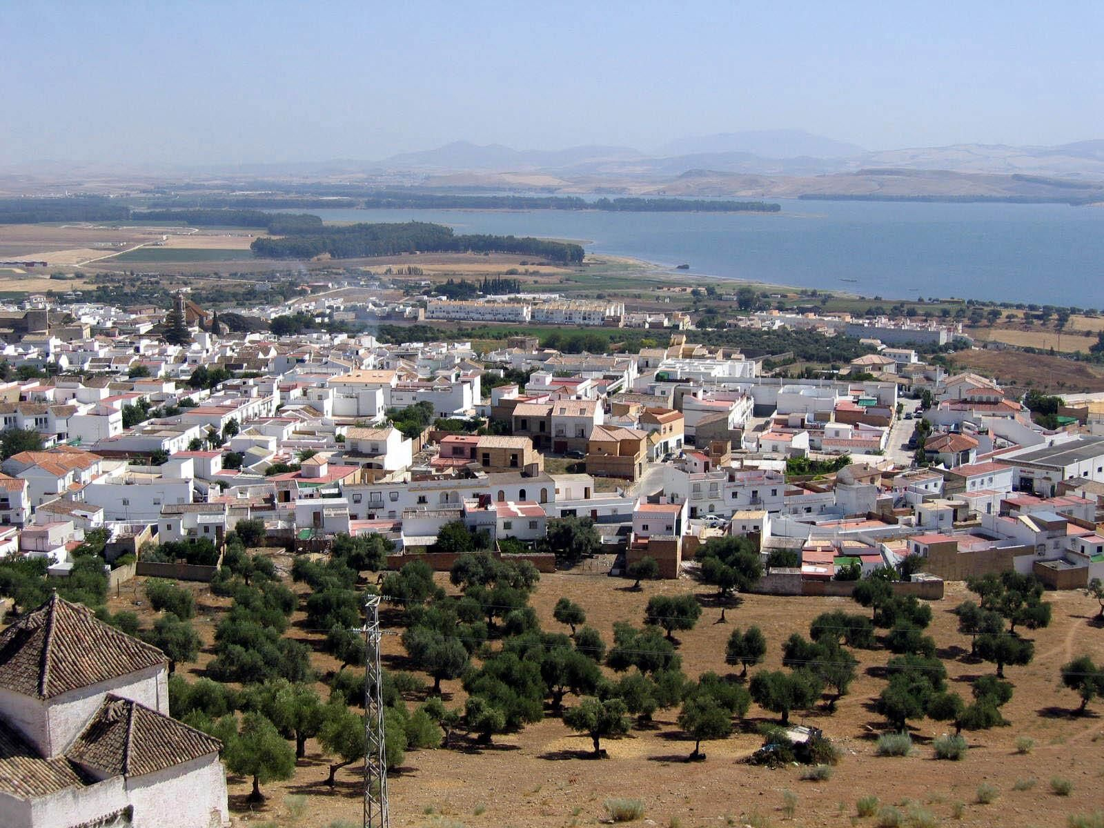 Una panorámica de Bornos. Una panorámica de Bornos.