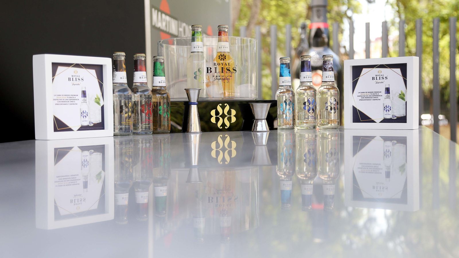 La gama de ‘mixers’ de Royal Bliss.