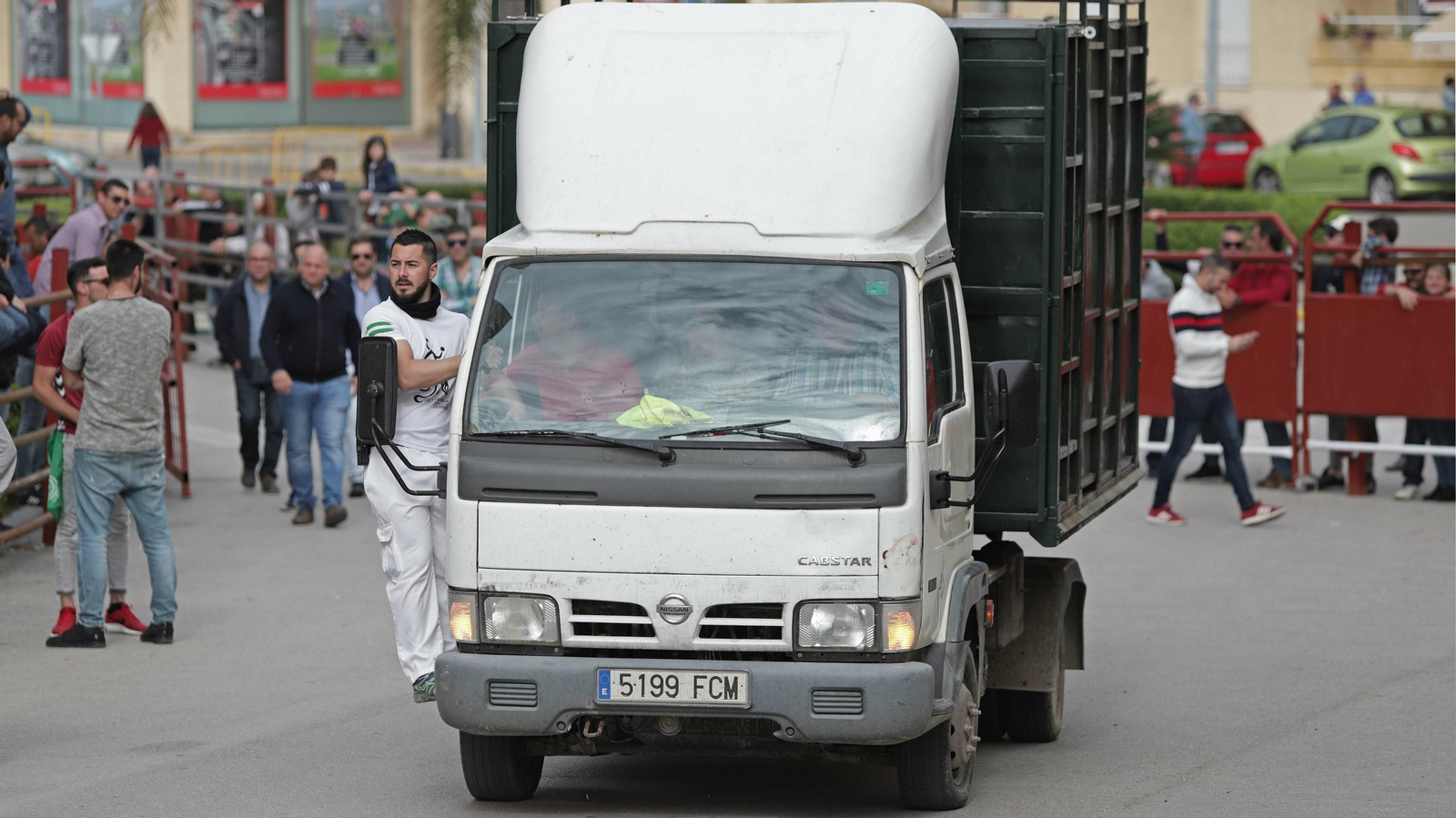 Imágenes del Toro Embolao de Los Barrios