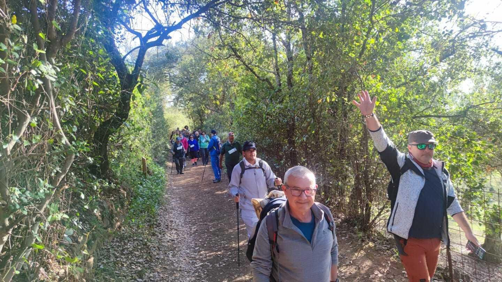 Concentración senderista 'Ciudad de Aracena'