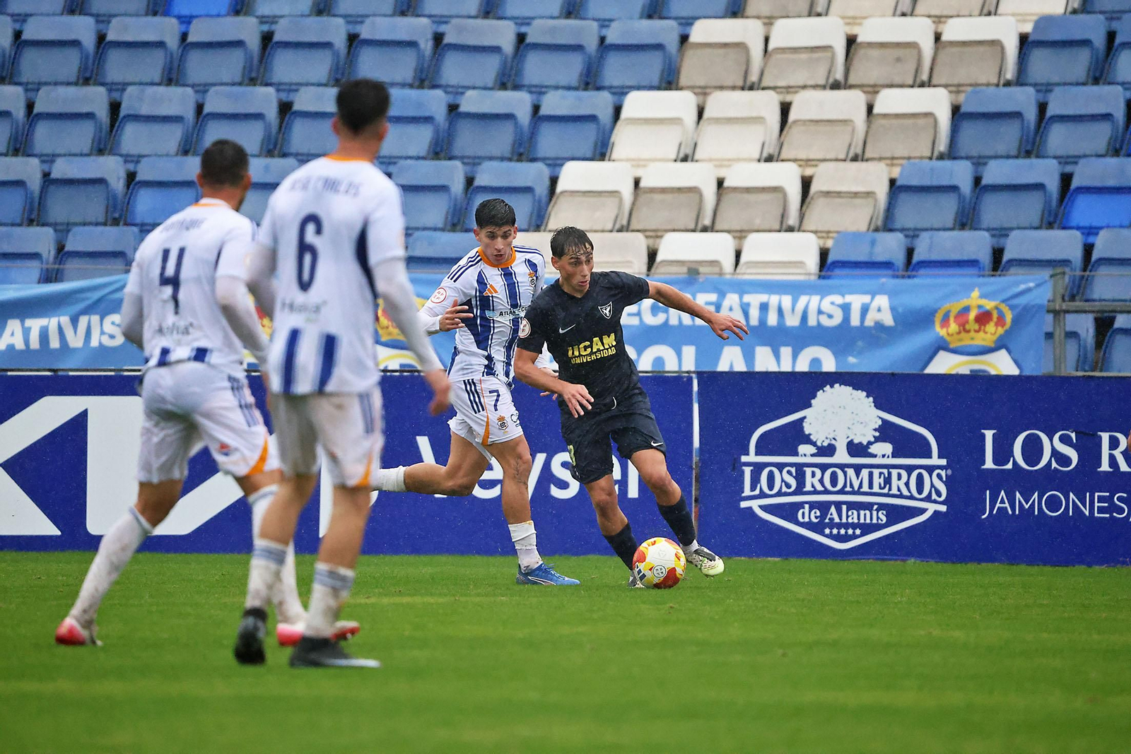 Las imágenes del Recreativo de Huelva vs UCAM Murcia