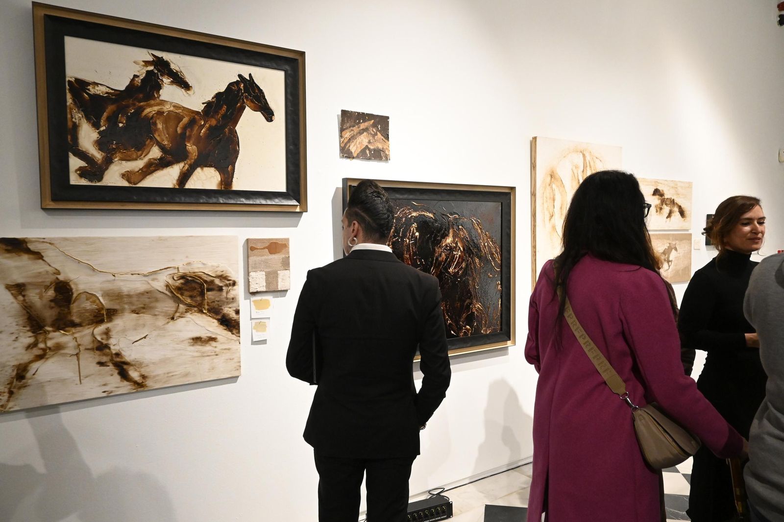 Inauguración de la exposición `Ánima´ de Tiziana Domínguez
