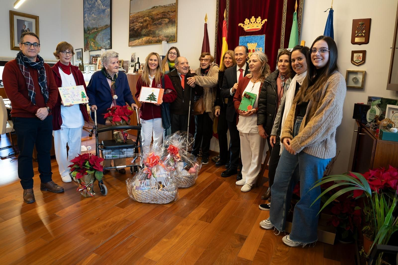 Un momento de la entrega de premios, celebrada en Alcaldía.