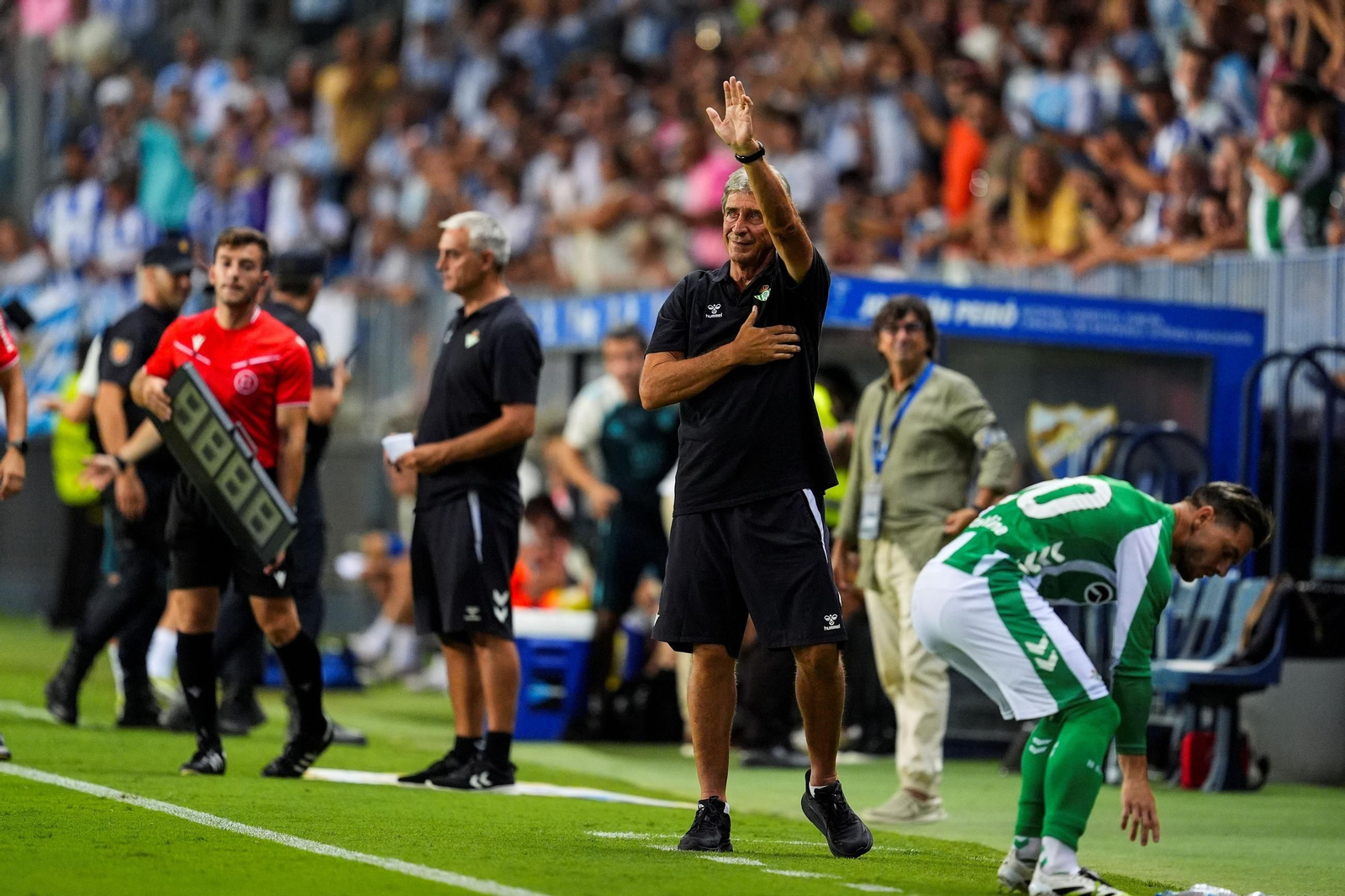 Las mejores fotos del Málaga-Betis