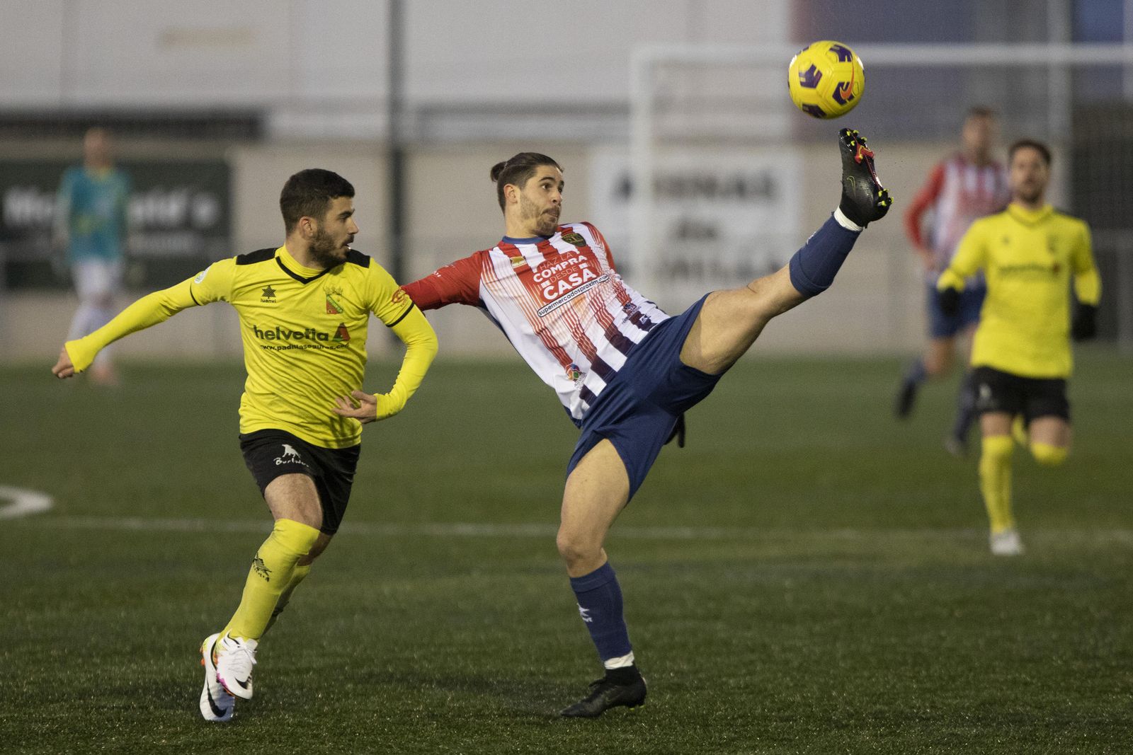 Imagen del encuentro disputado por el Arenas.
