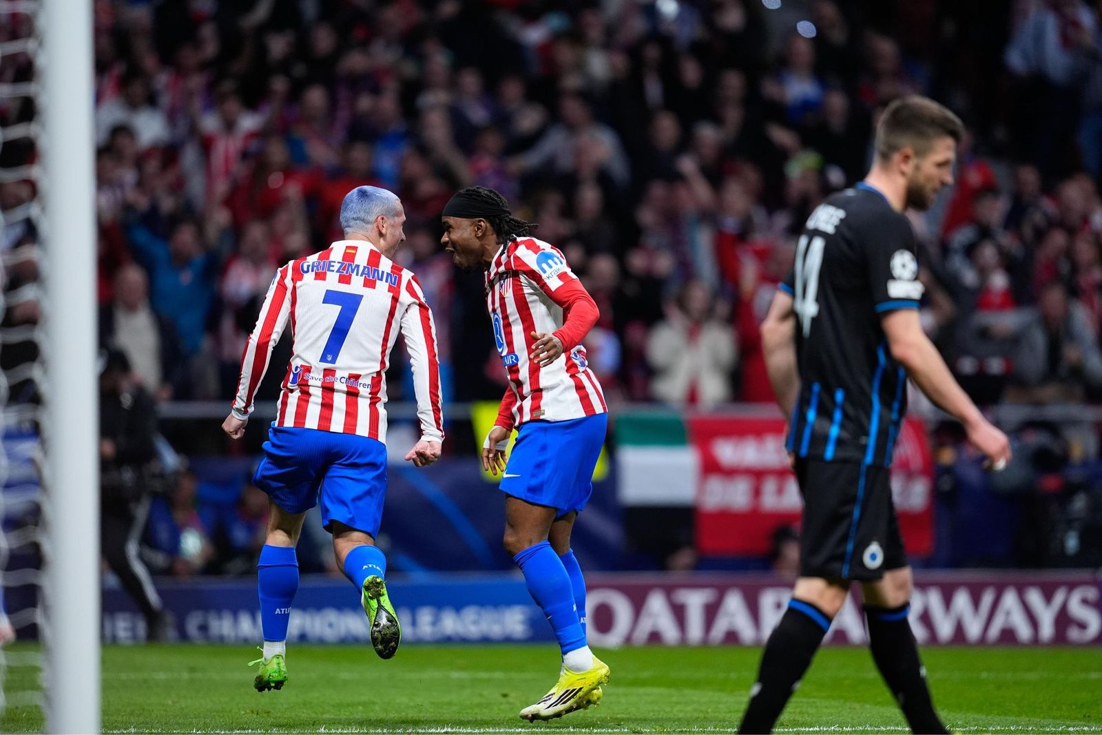 Las fotos del Atlético de Madrid-Brujas