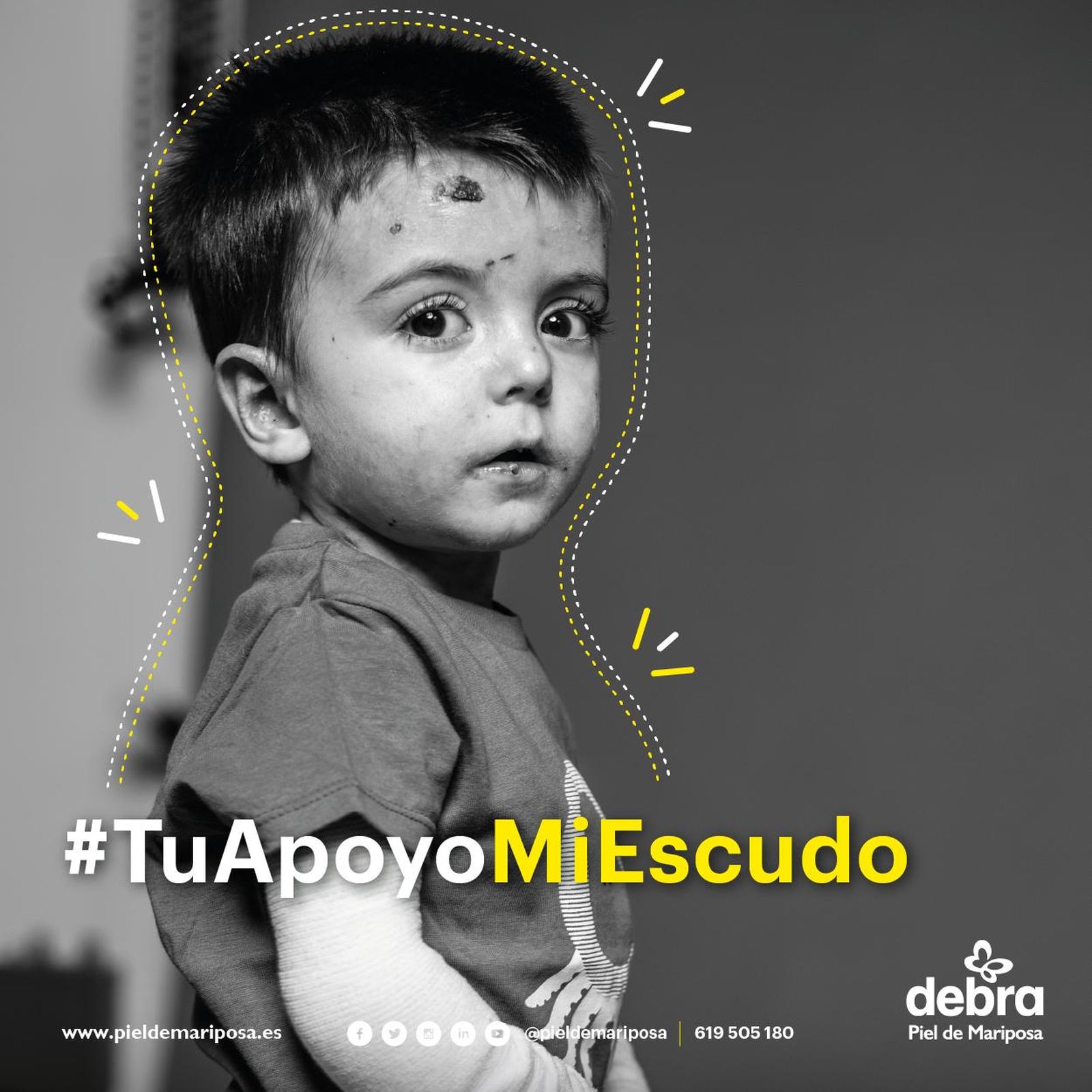 Imagen de la campaña solidaria.