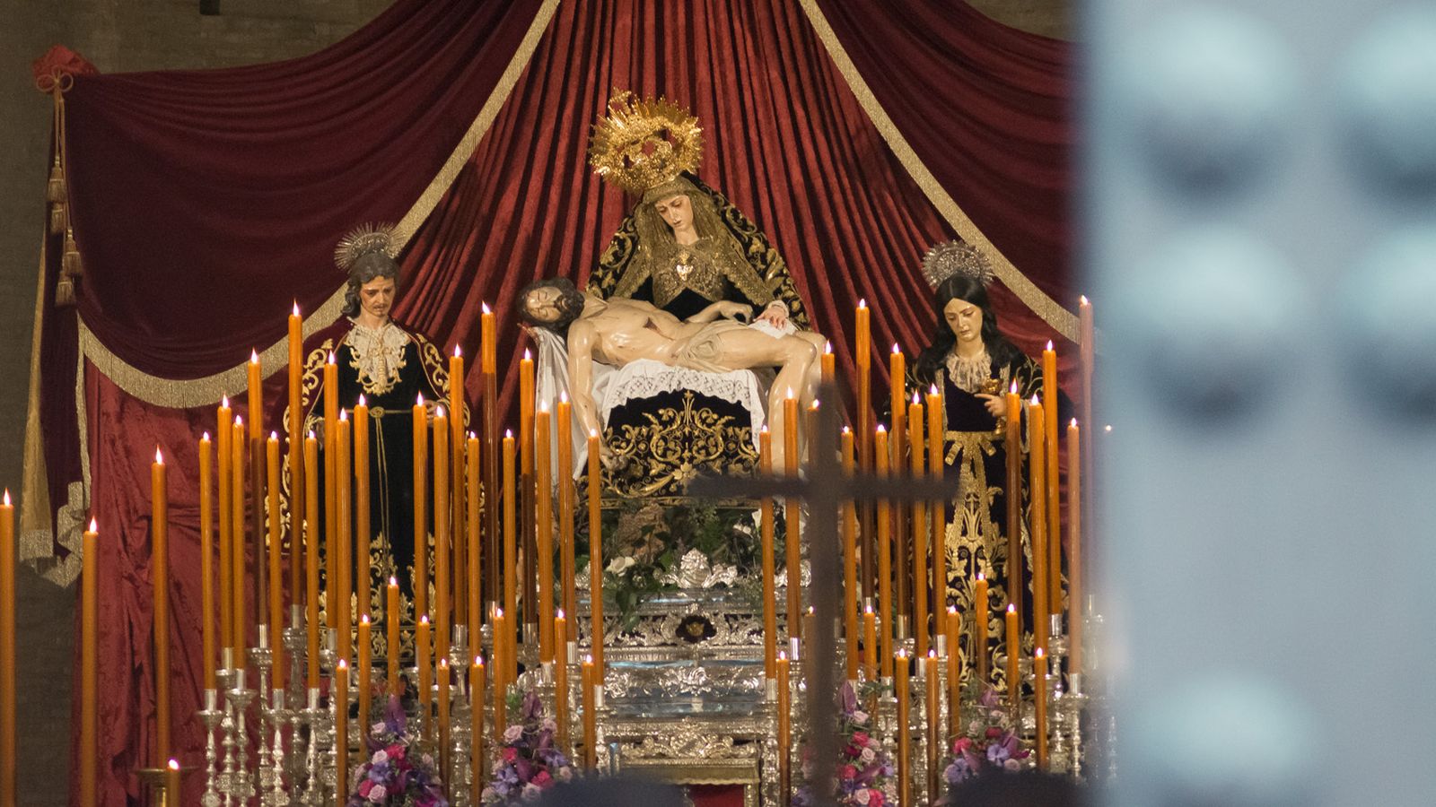 Los Servitas en  San Marcos para su solemne quinario