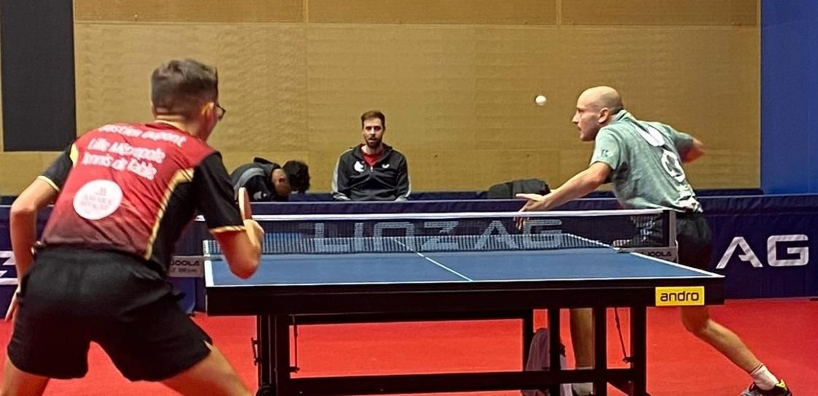 Carlos Machado, durante un partido de la primera ronda europea.