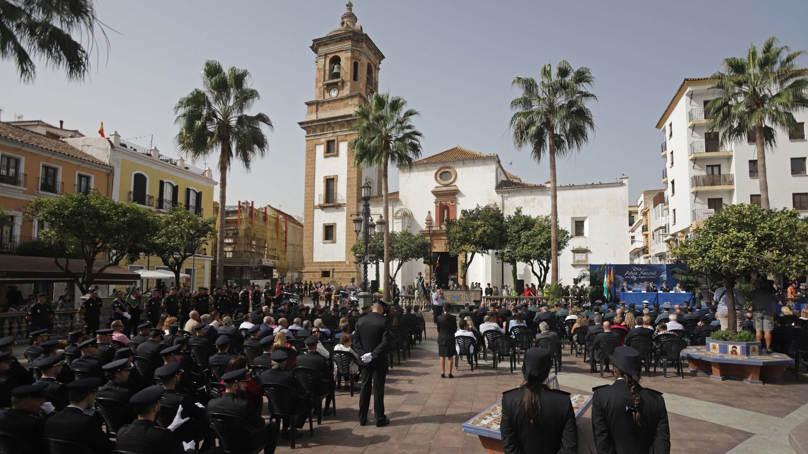 Fotos festividad de los Santos Ángeles Custodios de la  Policía Nacional en Algeciras