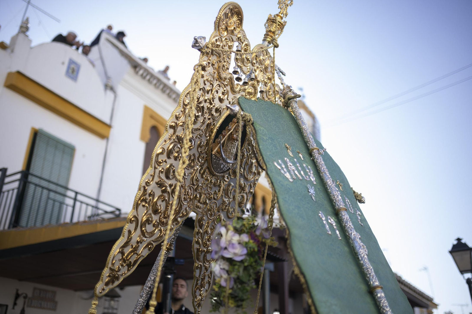 Las mejores imágenes de la procesión de la Virgen del Rocío en la aldea