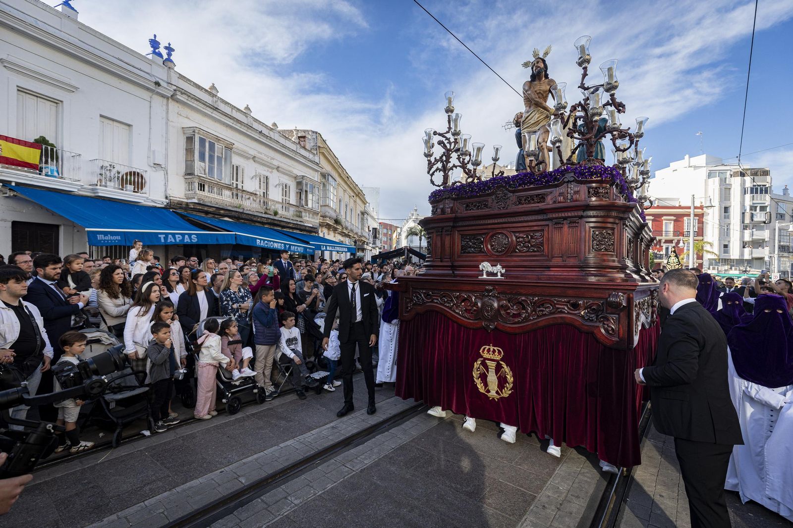 Las imágenes de la hermanad de Columna en la Semana Santa de 2025