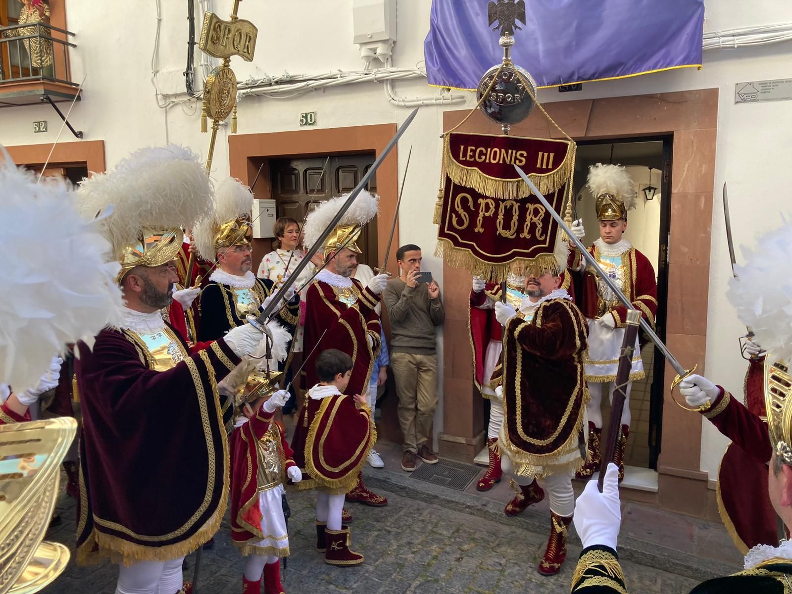 Martes Santo en Montoro: La Vera Cruz, el Imperio Romano y la Flagelación, en imágenes