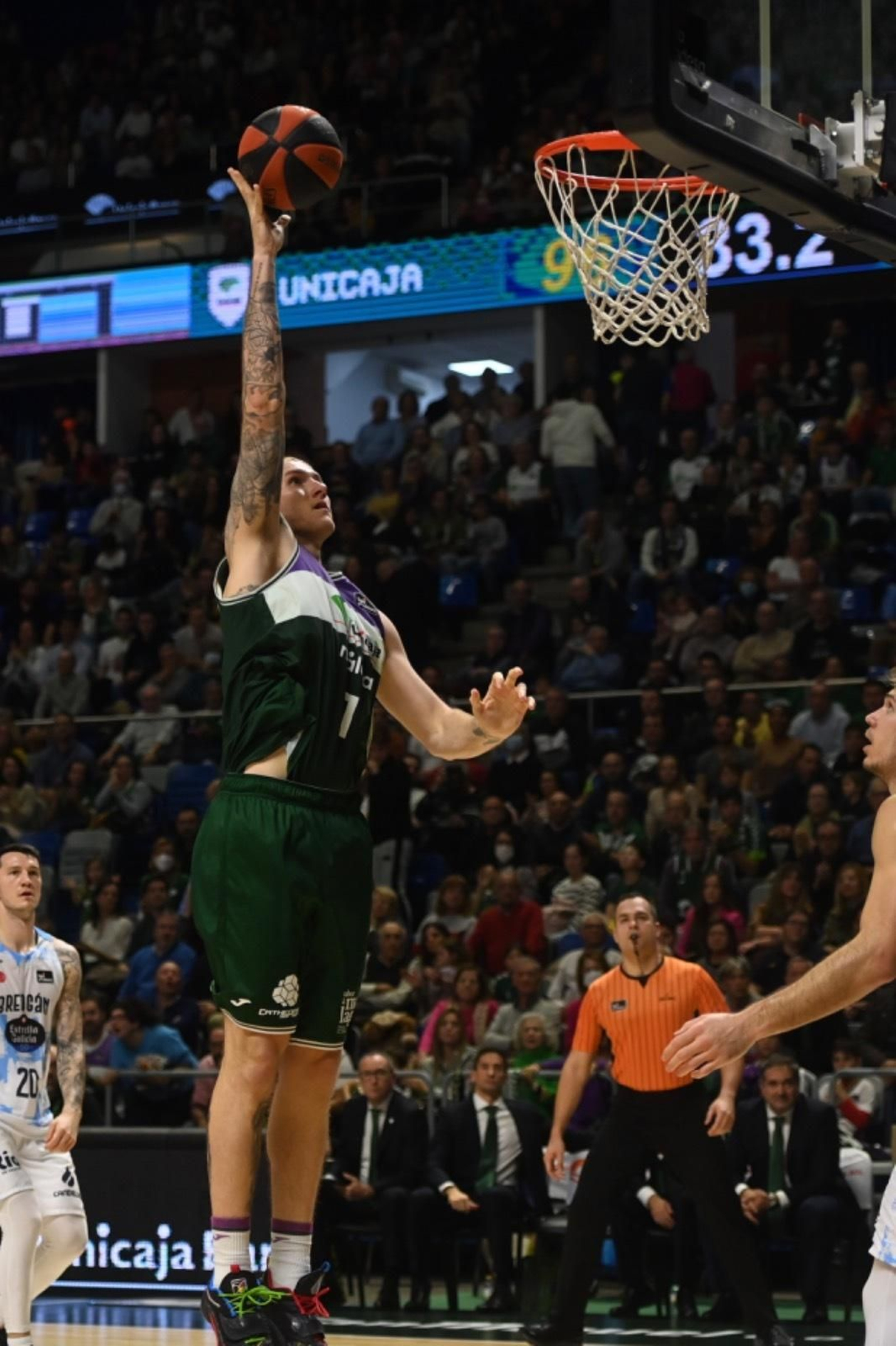 El Unicaja - Río Breogan, en fotos