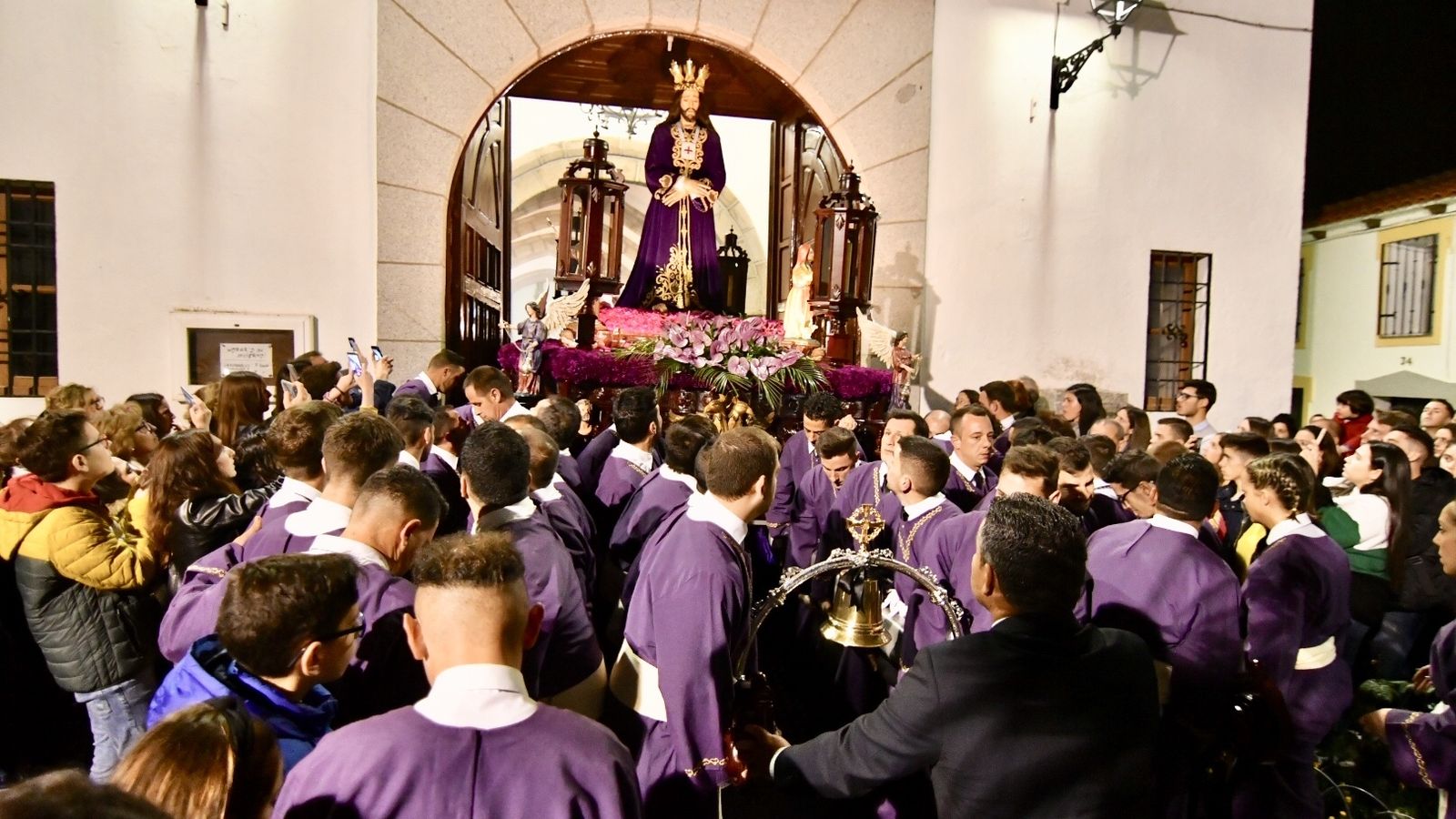 Detalle del Miércoles Santo en Pozoblanco.