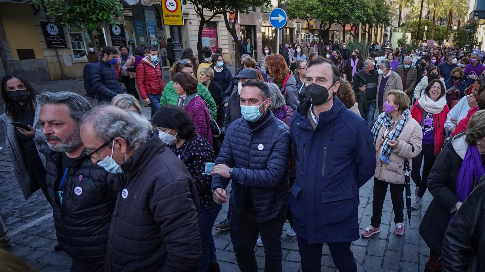 Así se vivió el 8M en Jerez