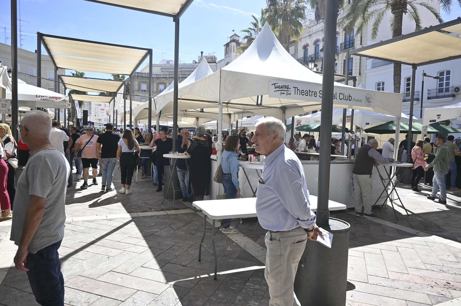 Ambientazo de sábado en la Feria de la Tapa