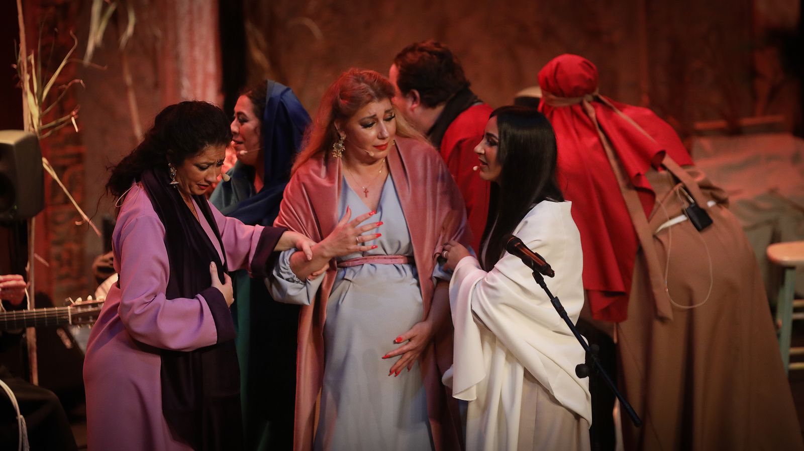 Un Belén muy flamenco en el Villamarta