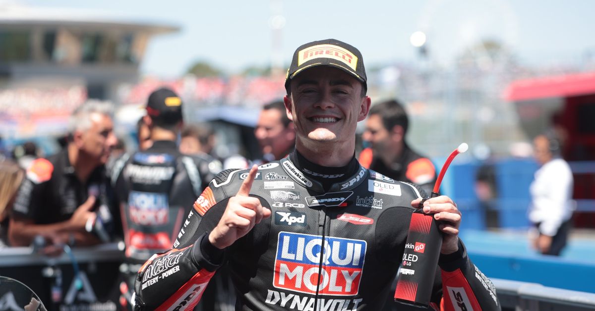 Manu González se hace con la pole de Moto2 en Jerez