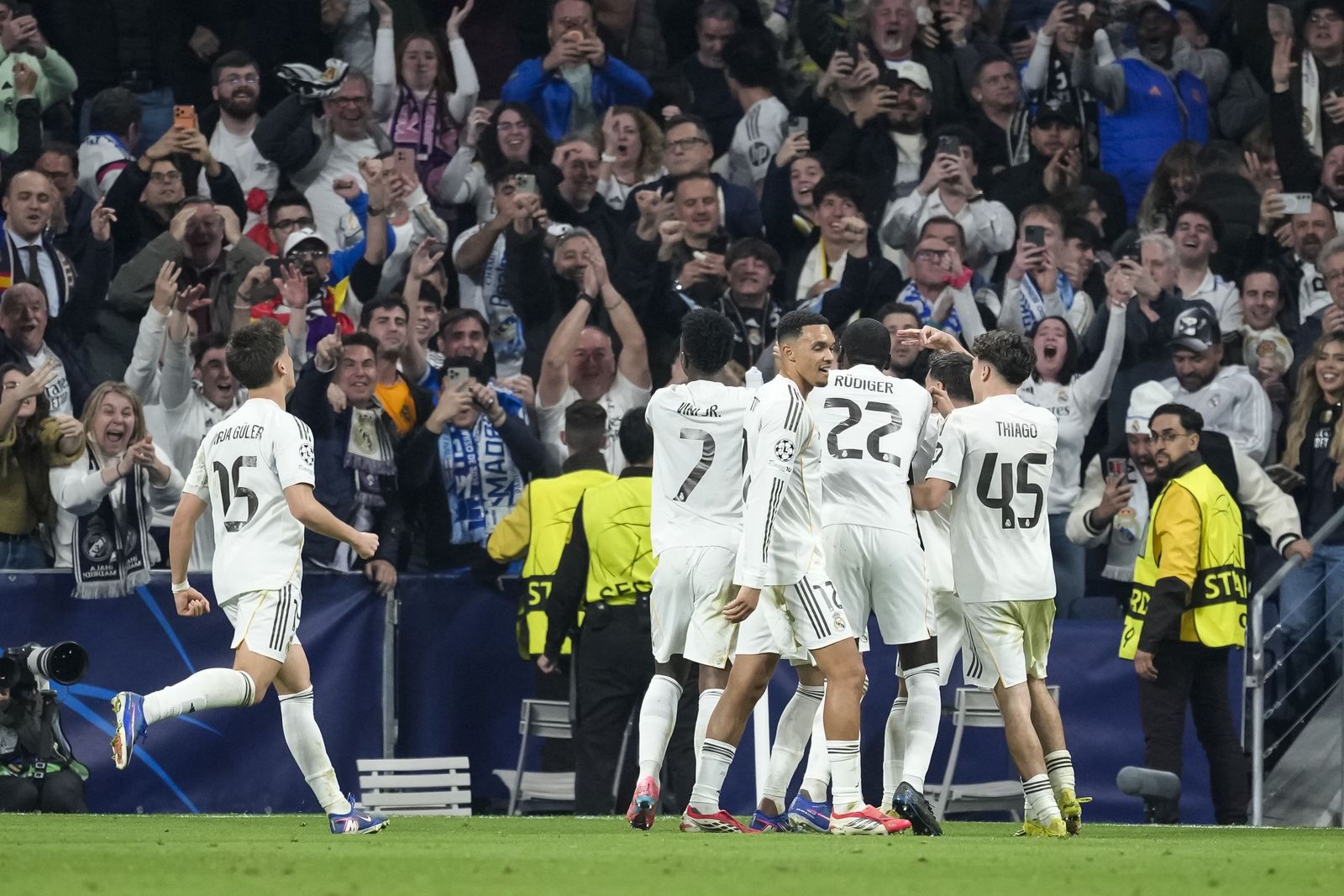 Las fotos del Real Madrid-Manchester City